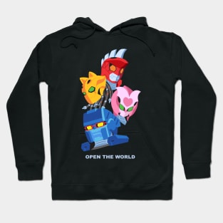 Kikainoids Open The World Hoodie